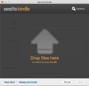 Send to Kindle Desktop